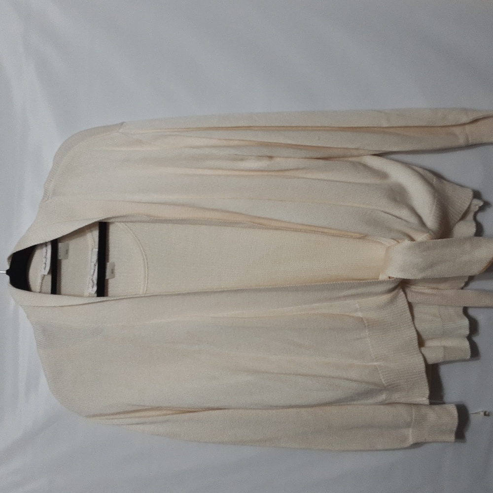 VINTAGE ANDRES SAINT ROMAINE Cream Women's M 2PCS Sweater